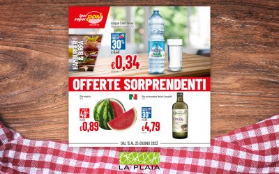 OFFERTE SORPRENDENTI – La promozione sarà valida fino al 25 Giugno 2023