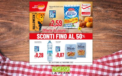 SCONTI FINO AL 50% – La promozione sarà valida fino al 1° Novembre 2023