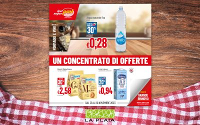 UN CONCENTRATO DI OFFERTE – La promozione sarà valida fino al 22 Novembre 2023