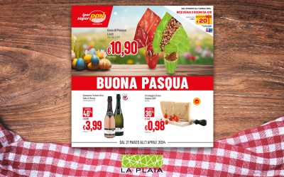 BUONA PASQUA – La promozione sarà valida fino al 1 Aprile 2024