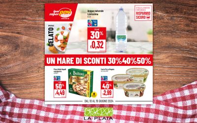 UN MARE DI SCONTI 30% 40% 50% – La promozione sarà valida fino al 19 Giugno 2024