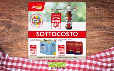 SOTTOCOSTO – La promozione sarà valida fino al 11 Maggio 2025