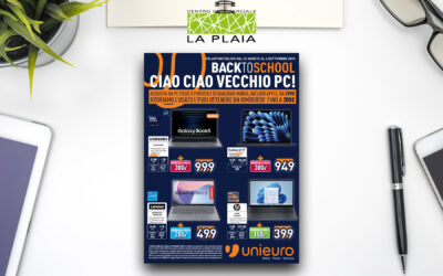 Volantino Unieuro BACK TO SCHOOL Valido fino al 4 Settembre 2025