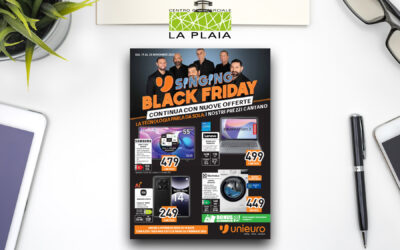 Volantino Unieuro SINGING BLACK FRIDAY Valido fino al 25 Novembre 2025