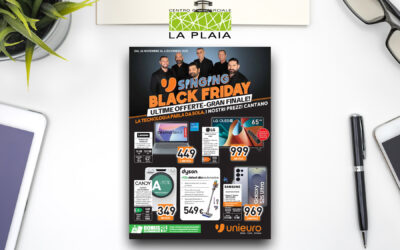 Volantino Unieuro SINGING BLACK FRIDAY – GRAN FINALE! Valido fino al 4 Dicembre 2025